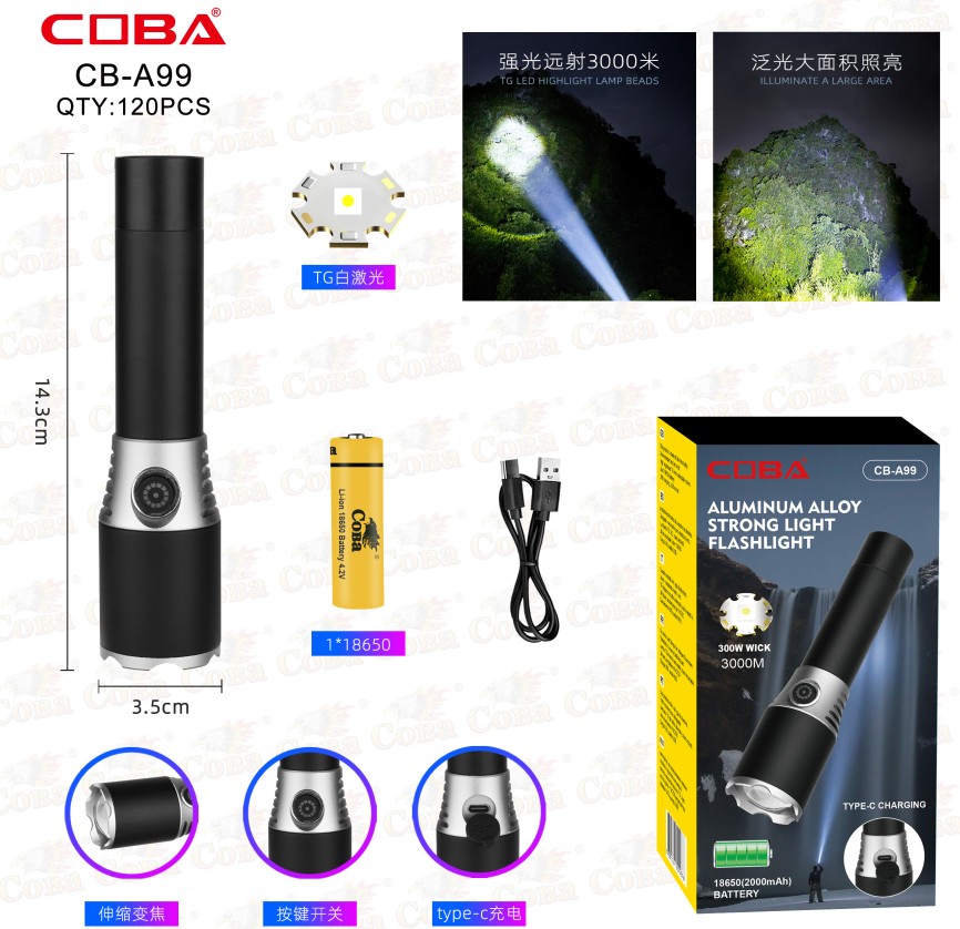 Lanterna COBA CB-A99-TG