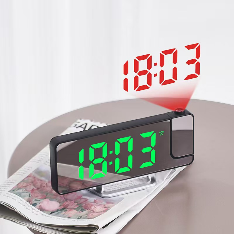 Ceas digital 673 cu alarmă și funcție Snooze