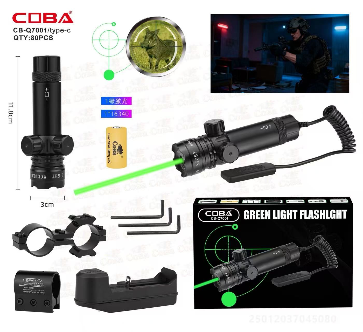 Lanterna COBA CB-7001